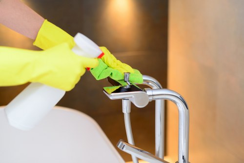 Steam carpet cleaning equipment in a Seven Kings home