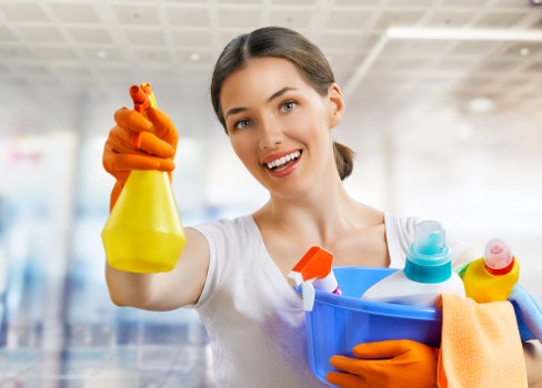 Carpet cleaning process by Seven Kings carpet cleaners in a home interior