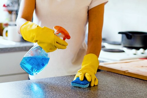 Seven Kings carpet cleaning team completing a safe and professional final check