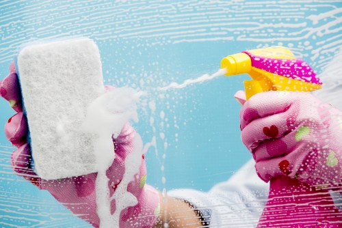 Deep cleaning a fabric sofa in Seven Kings